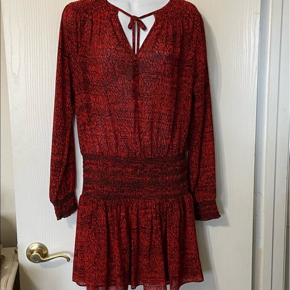 Michael Kors dress black/red size S EUC